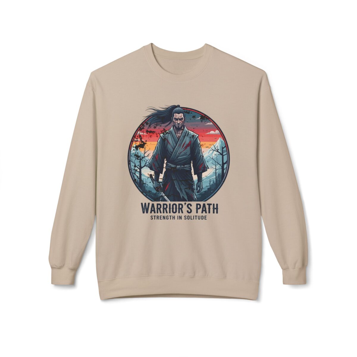 Warrior's Path Unisex Midweight Softstyle Fleece Crewneck Sweatshirt - Image 5