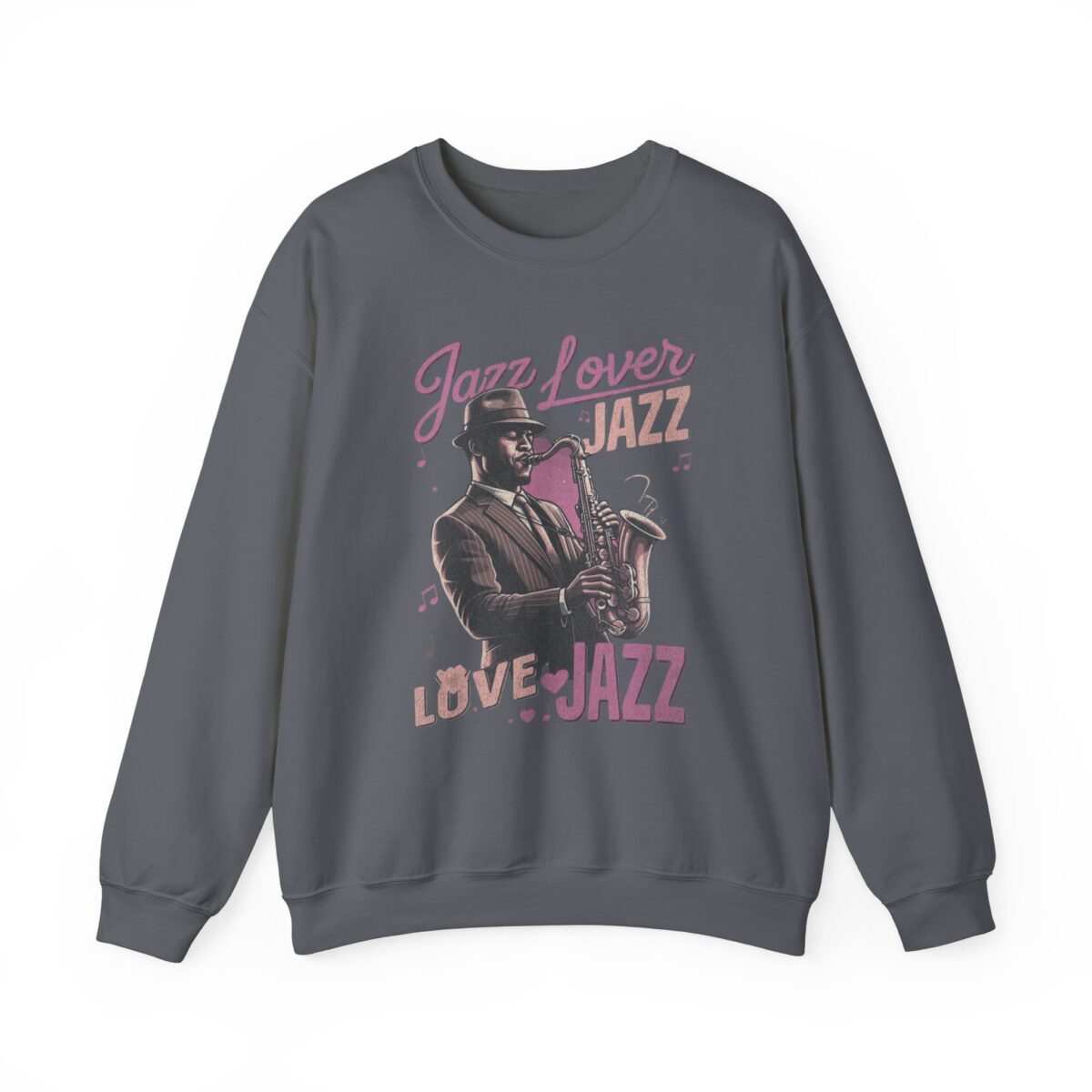 Love Jazz Unisex Heavy Blend™ Crewneck Sweatshirt - Image 25