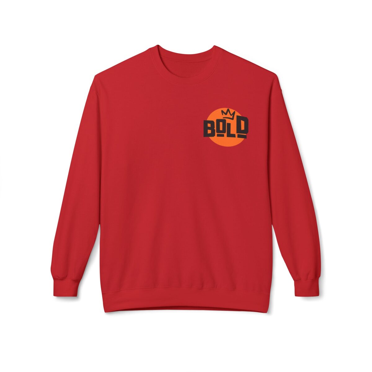 Big Bold Unisex Midweight Softstyle Fleece Crewneck Sweatshirt - Image 49