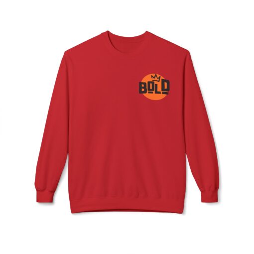 Big Bold Unisex Midweight Softstyle Fleece Crewneck Sweatshirt - Image 49