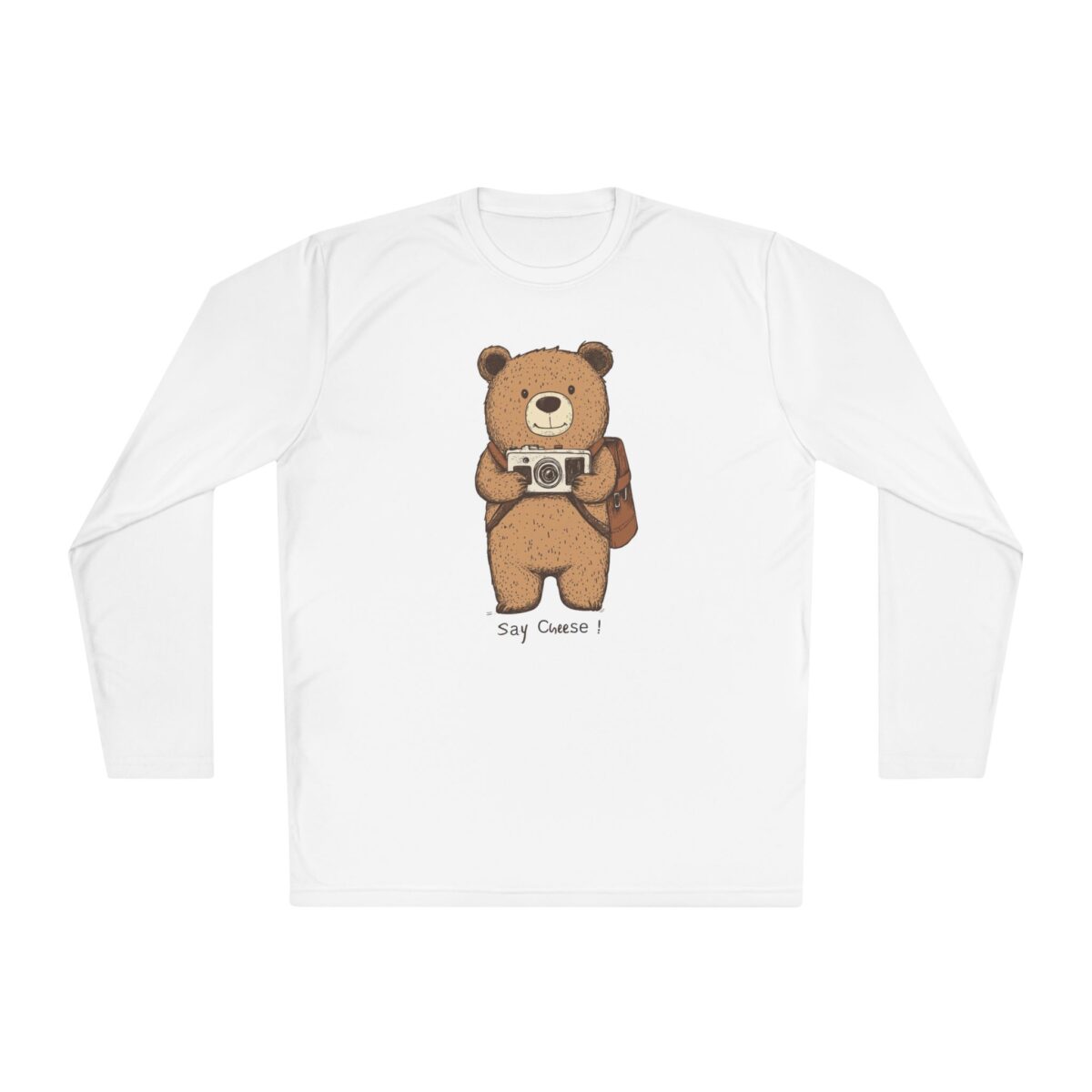 Say cheese Unisex Lightweight Long Sleeve Tee