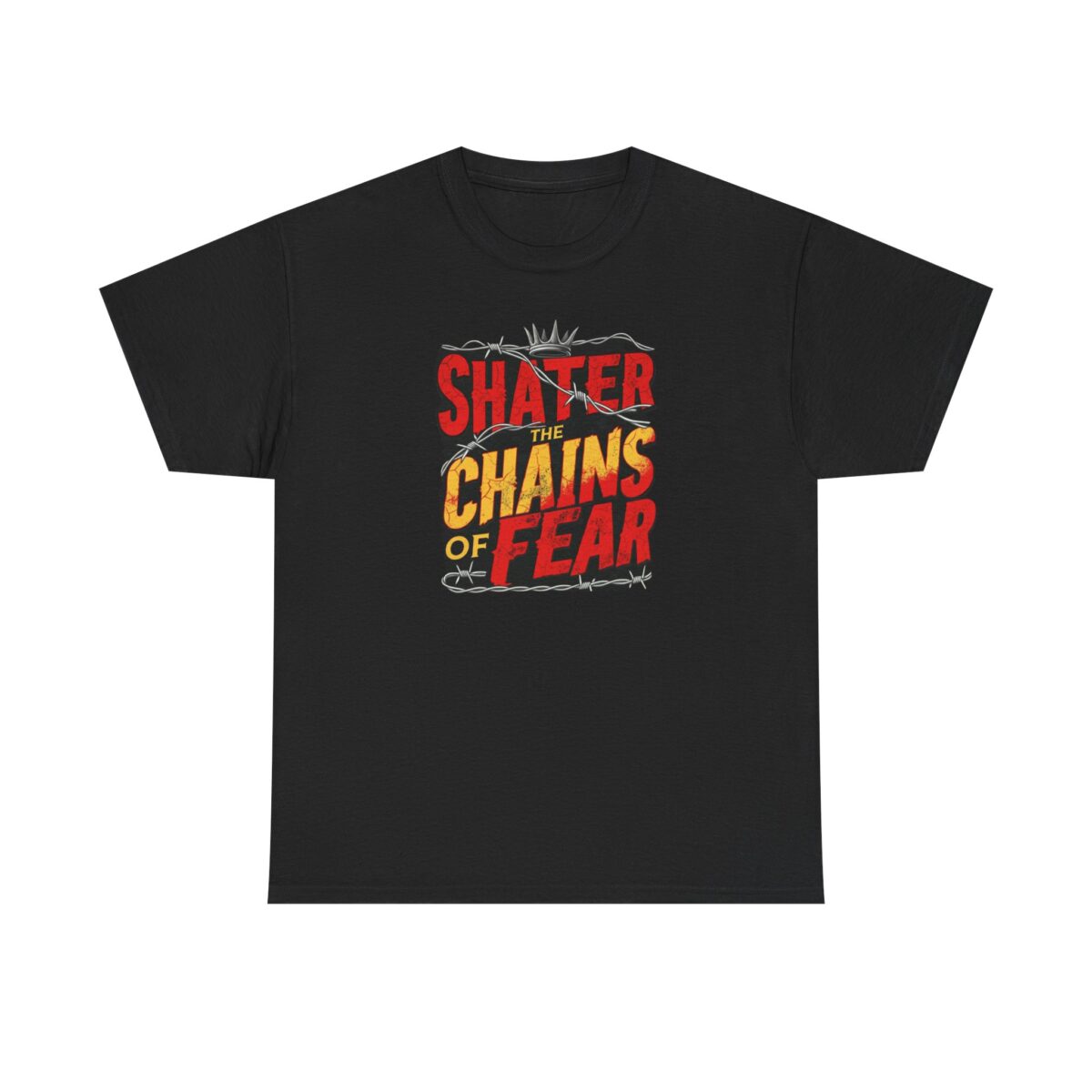 Shater chains of fear Unisex Heavy Cotton Tee