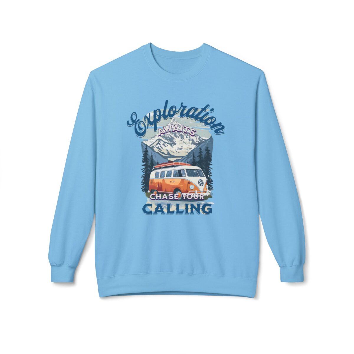 Exploration Unisex Midweight Softstyle Fleece Crewneck Sweatshirt - Image 17