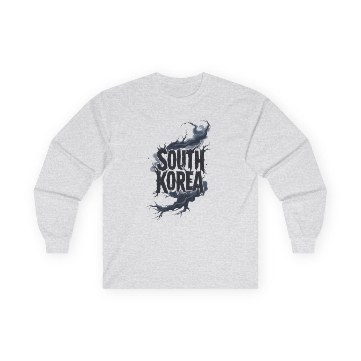 South Korea Unisex Ultra Cotton Long Sleeve Tee - Image 4