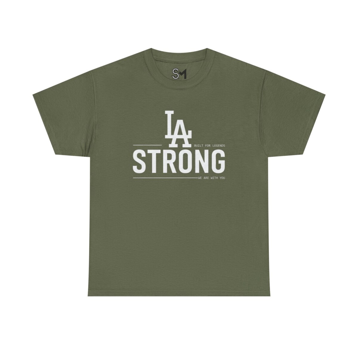 LA Strong Unisex Heavy Cotton Tee - Image 9