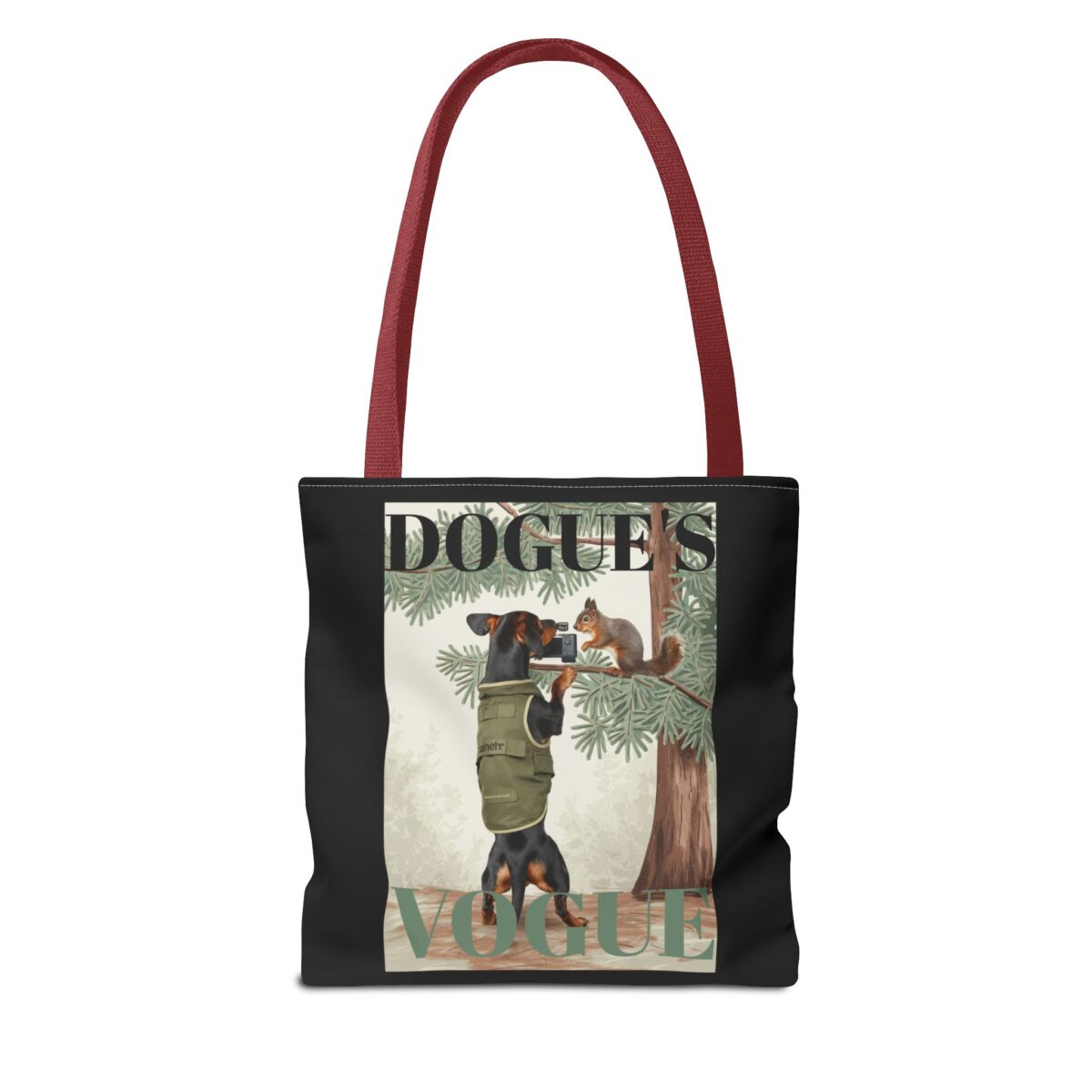 Dogue's Vogue Tote Bag (AOP) - Image 14