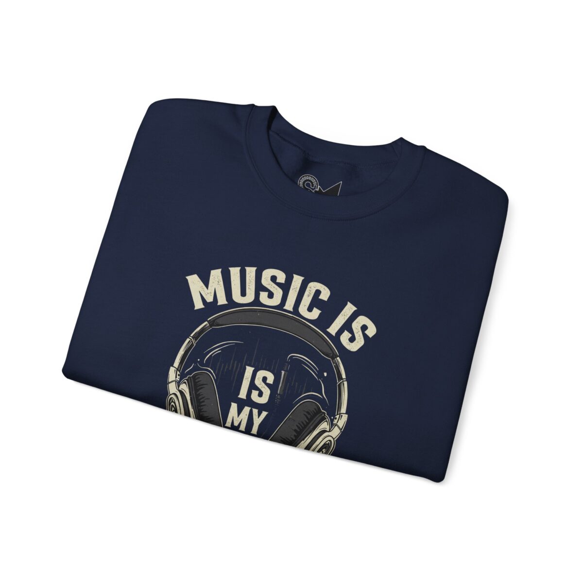 Music is my life Unisex Heavy Blend™ Crewneck Sweatshirt - Image 11