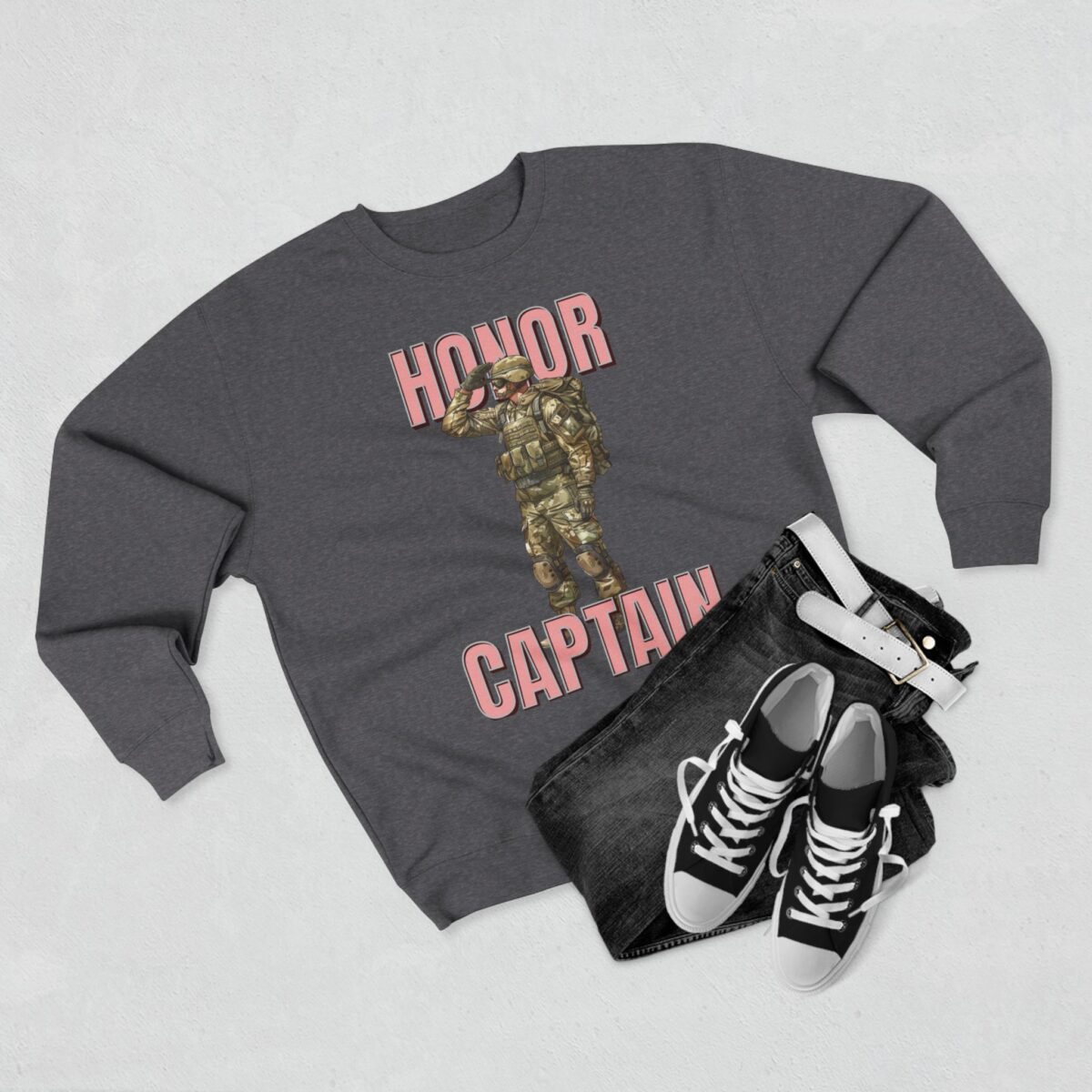 Honor Captain Unisex Crewneck Sweatshirt - Image 7