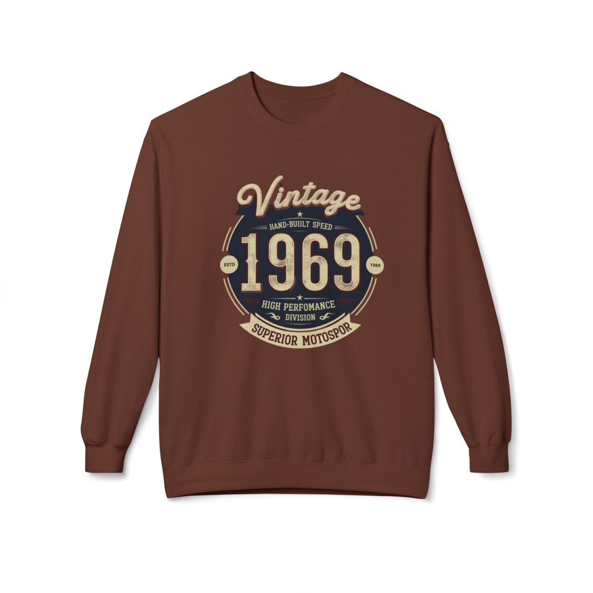Vintage 1969 Unisex Midweight Softstyle Fleece Crewneck Sweatshirt