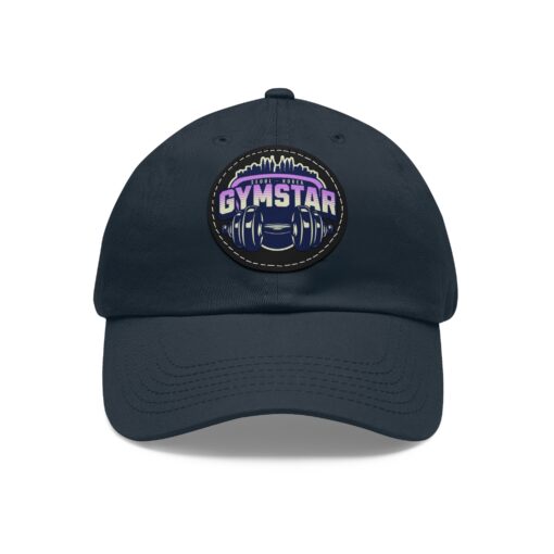 GYMSTAR Hat with Leather Patch (Round) - Image 13