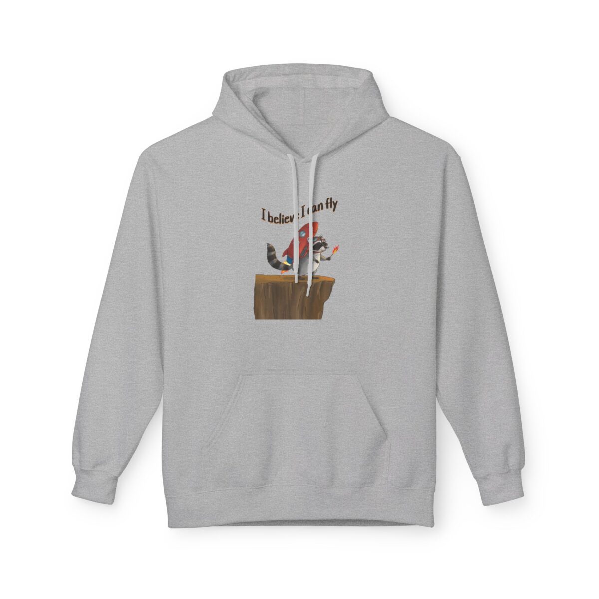 I believe I can fly Unisex Midweight Softstyle Fleece Hoodie - Image 9