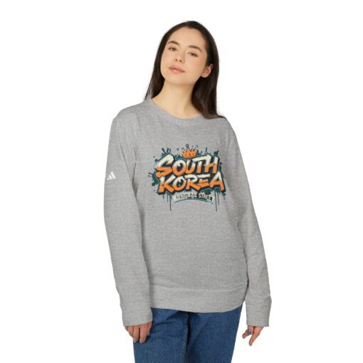 adidas Hongdae Unisex Fleece Crewneck Sweatshirt - Image 11