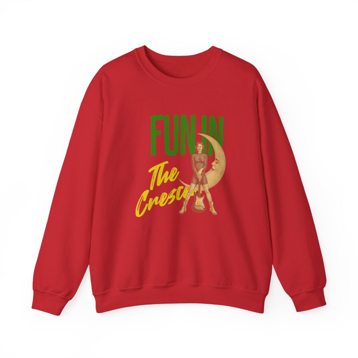 Fun in the crescent Unisex Heavy Blend™ Crewneck Sweatshirt - Image 29