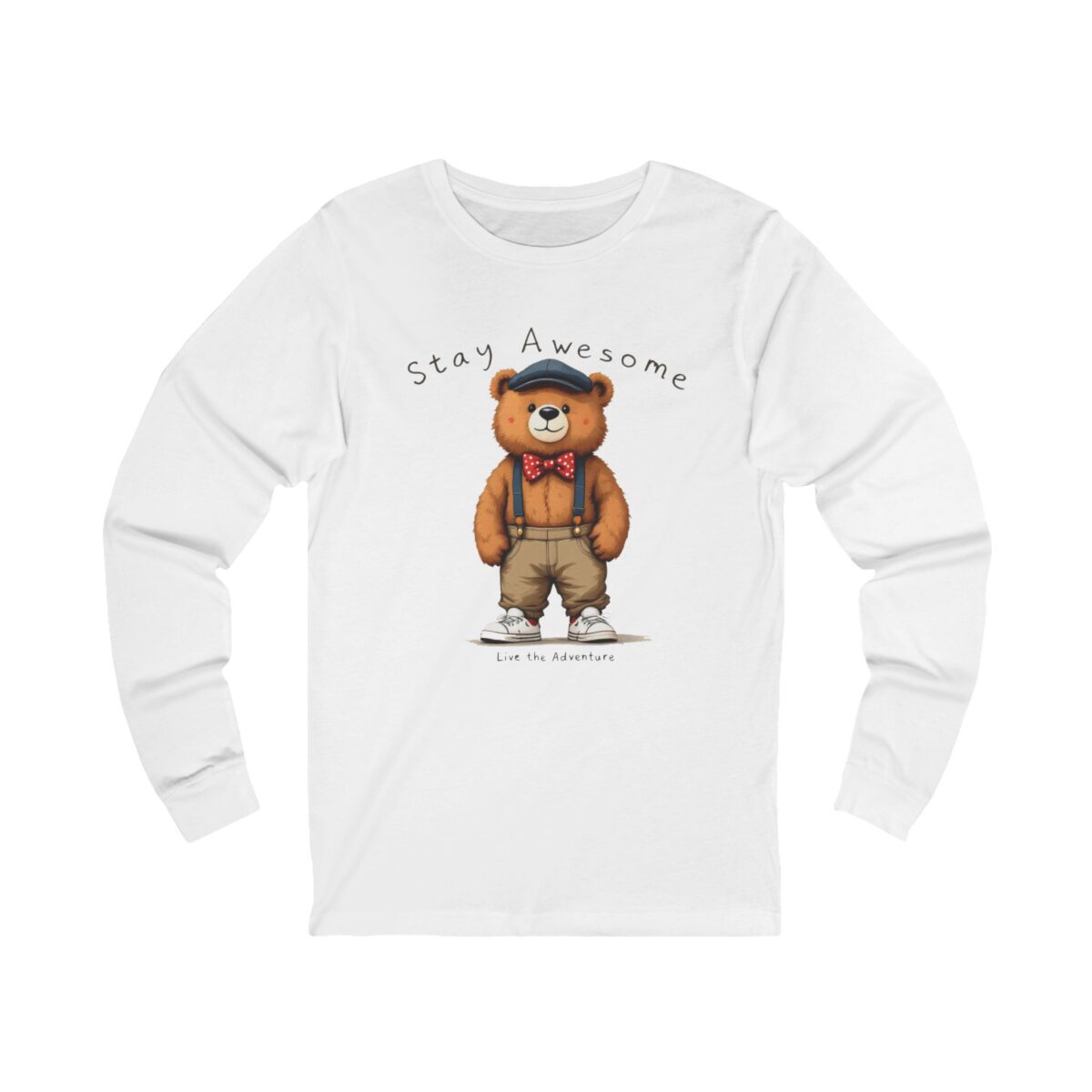 Stay Awesome Unisex Jersey Long Sleeve Tee