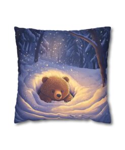 Is it still winter? Faux Suede Square Pillowcase