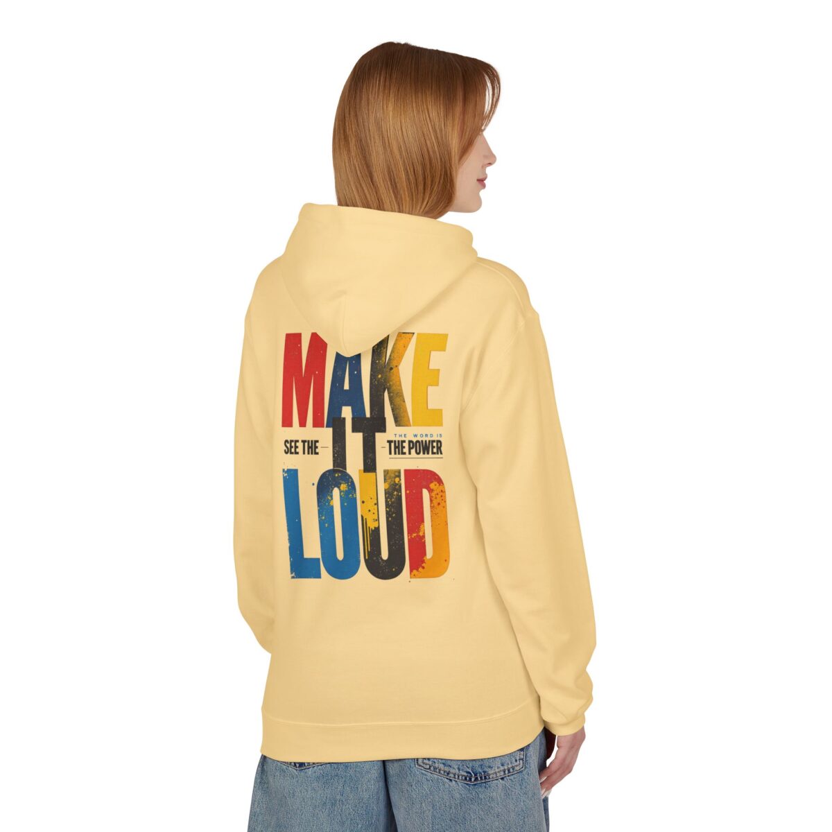 Make it Loud Unisex Midweight Softstyle Fleece Hoodie - Image 16