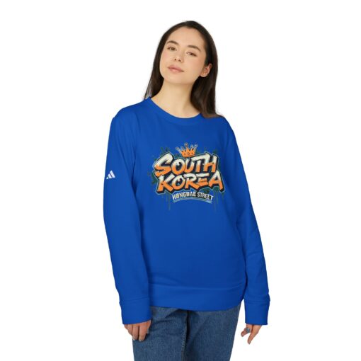 adidas Hongdae Unisex Fleece Crewneck Sweatshirt - Image 15