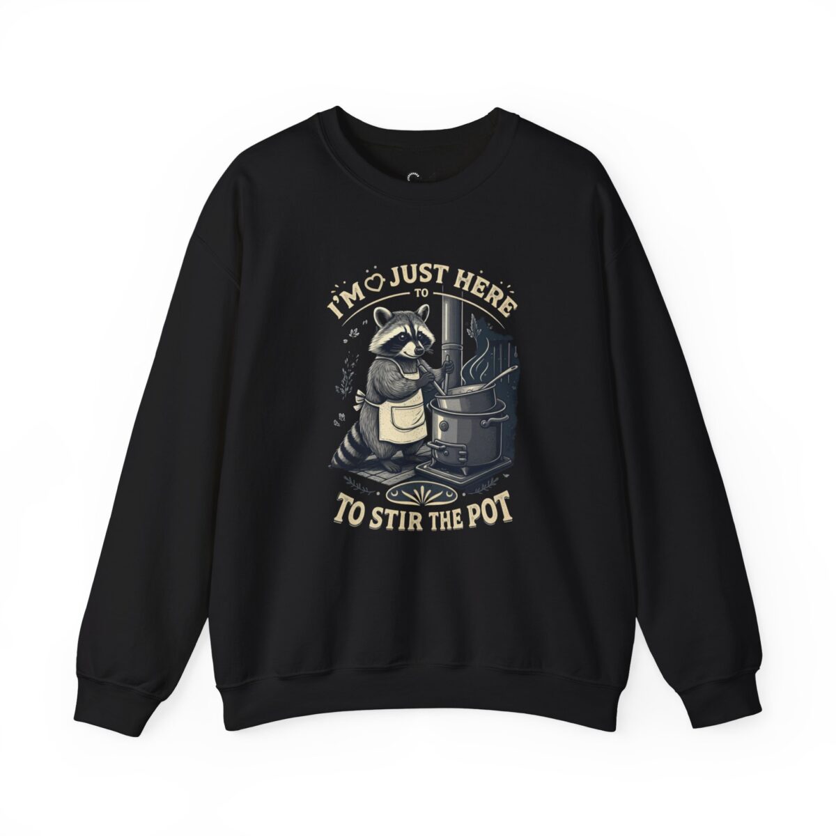 I am just here Unisex Heavy Blend™ Crewneck Sweatshirt