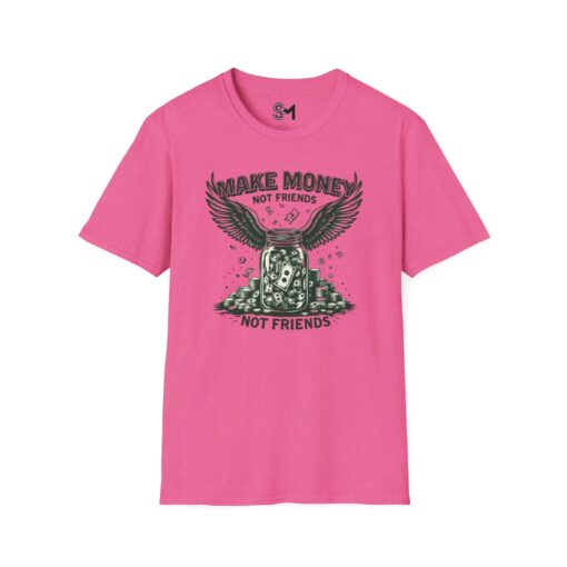 Make Money Unisex Softstyle T-Shirt - Image 33