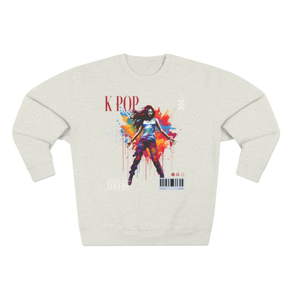 K POP LOVERS Unisex Crewneck Sweatshirt - Image 9