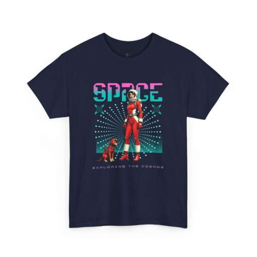 Space Unisex Heavy Cotton Tee - Image 15