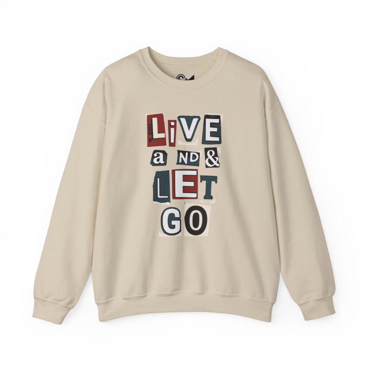 Live and let go Unisex Heavy Blend™ Crewneck Sweatshirt - Image 9