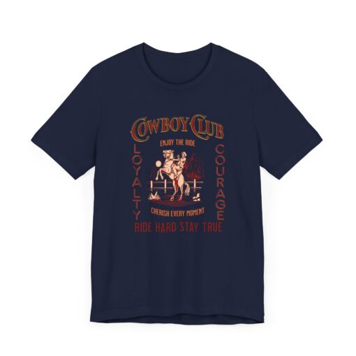 Cowboy club Unisex Jersey Short Sleeve Tee - Image 35