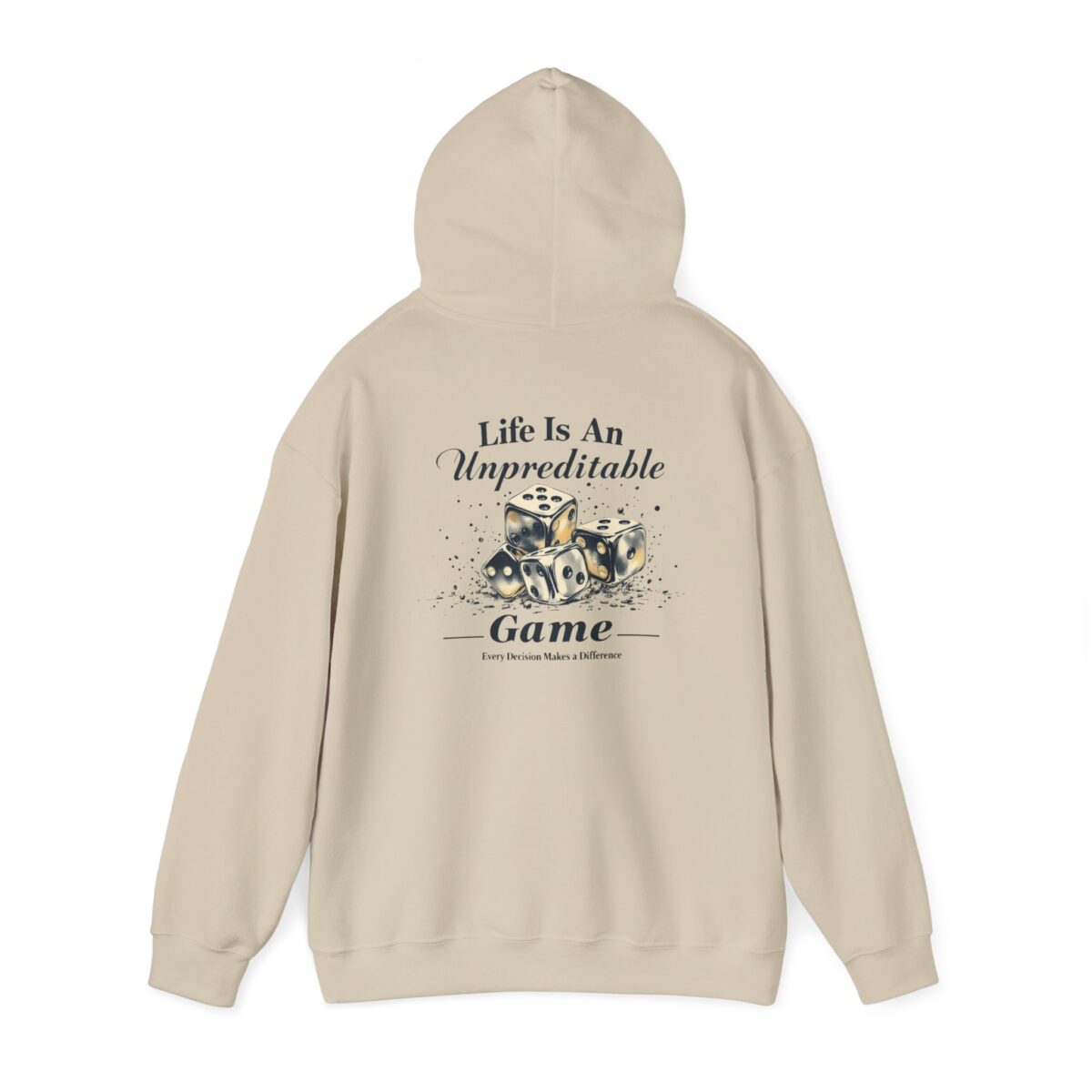 Life Is An Unpredictable Game Unisex Heavy Blend™ Hooded Sweatshirt - Image 7