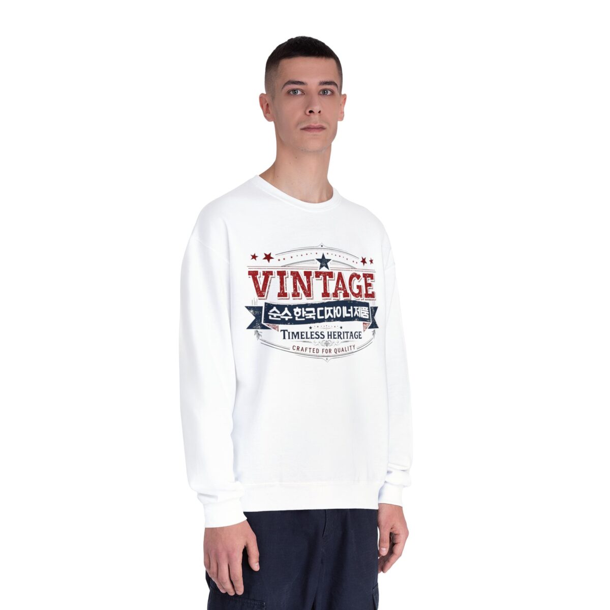 Vintage Unisex NuBlend® Crewneck Sweatshirt - Image 7