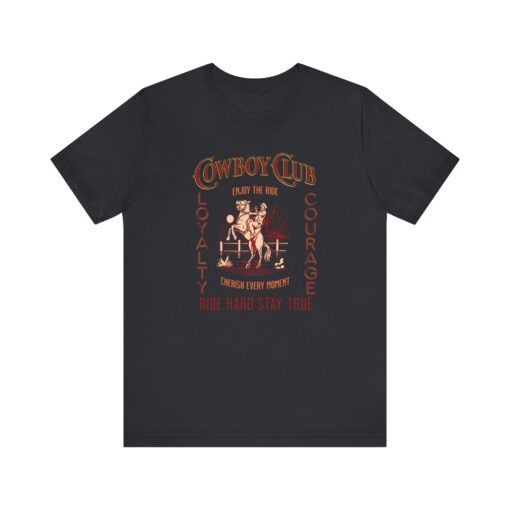 Cowboy club Unisex Jersey Short Sleeve Tee - Image 25
