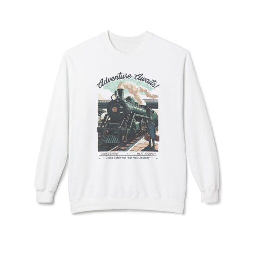 Cross safely Unisex Midweight Softstyle Fleece Crewneck Sweatshirt