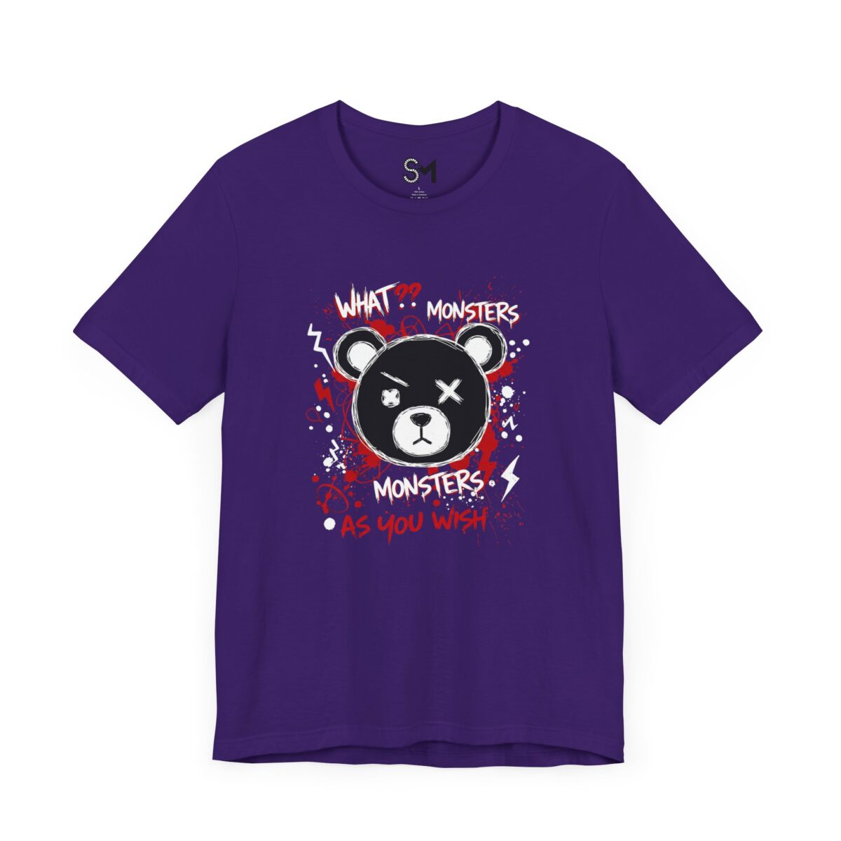 What monsters Unisex Jersey Short Sleeve Tee - Image 23