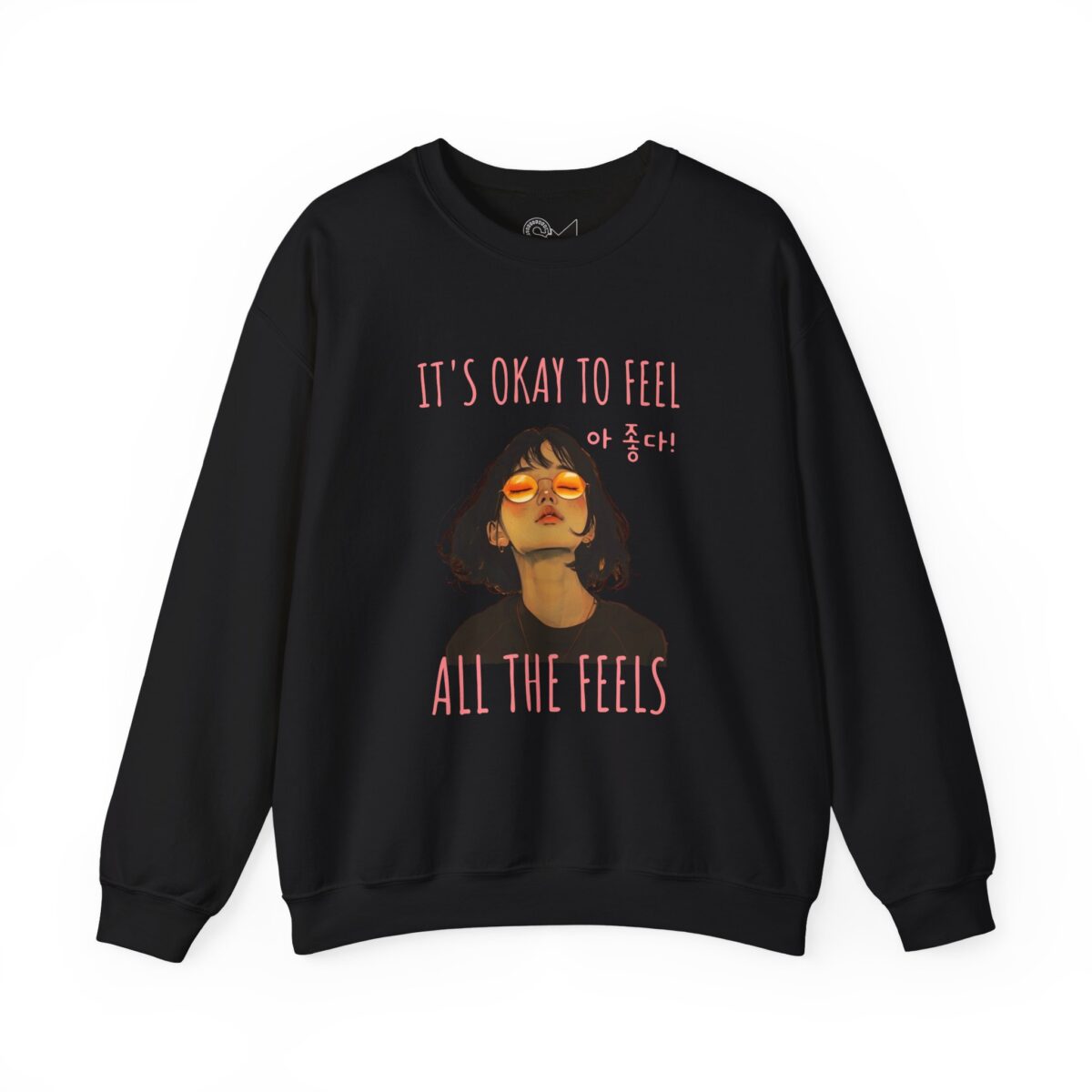 It's OK to feel Unisex Heavy Blend™ Crewneck Sweatshirt - Image 5