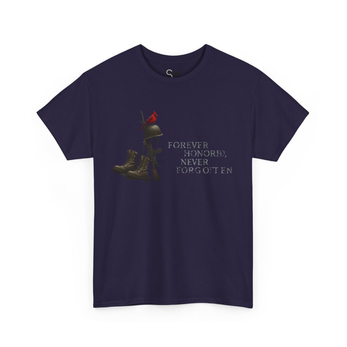Forever honored, never forgotten Unisex Heavy Cotton Tee - Image 27