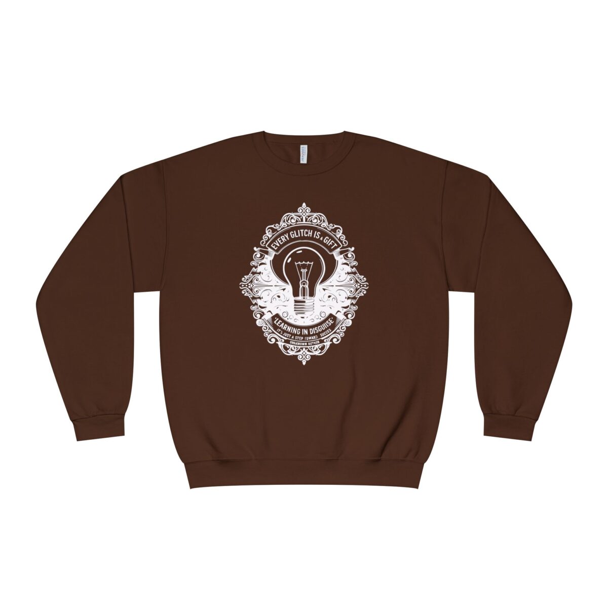 EVERY GLITCH IS A GIFT Unisex NuBlend® Crewneck Sweatshirt - Image 5