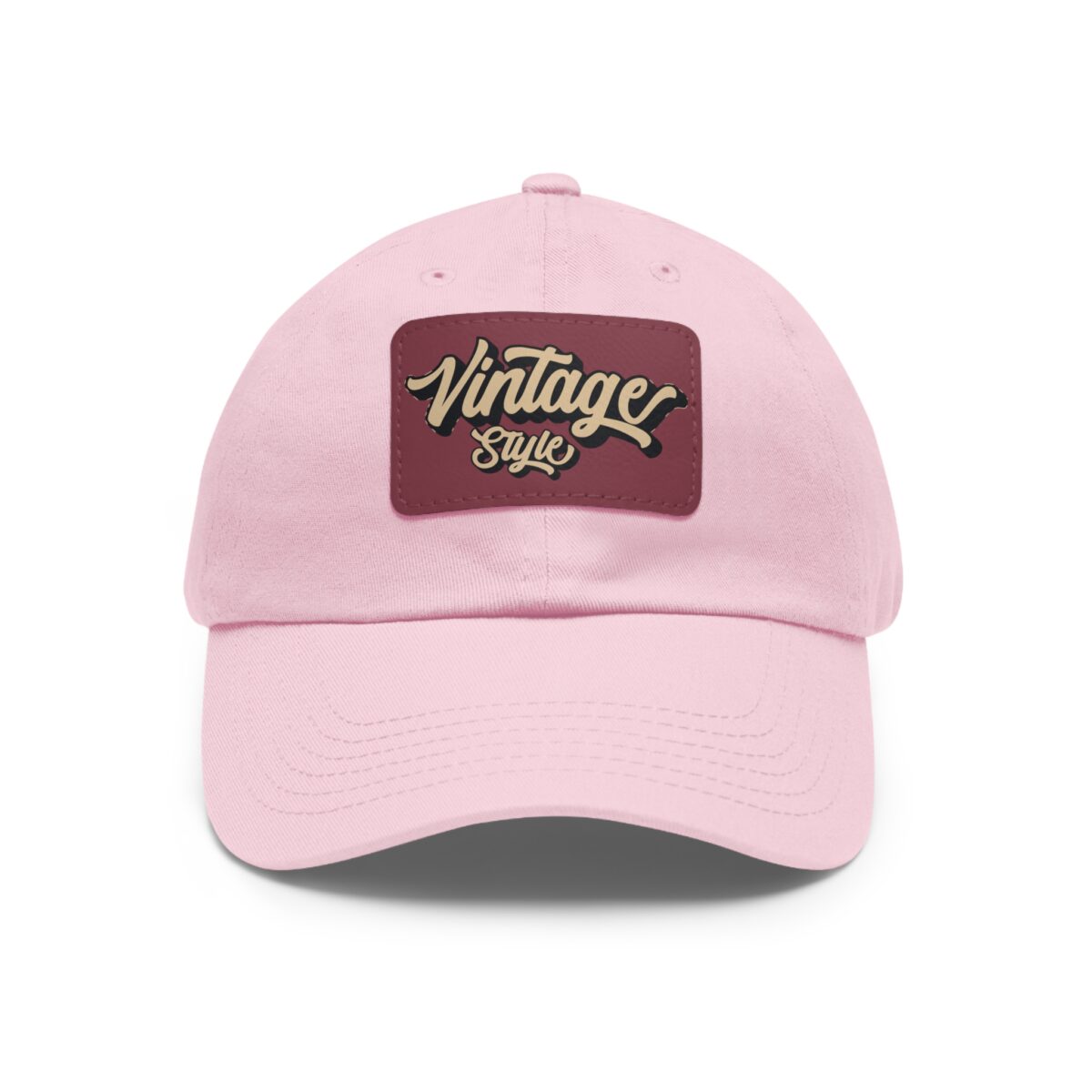 Vintage style Hat with Leather Patch (Rectangle) - Image 33