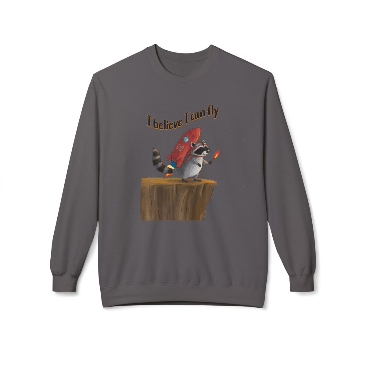I believe I can fly Unisex Midweight Softstyle Fleece Crewneck Sweatshirt - Image 21