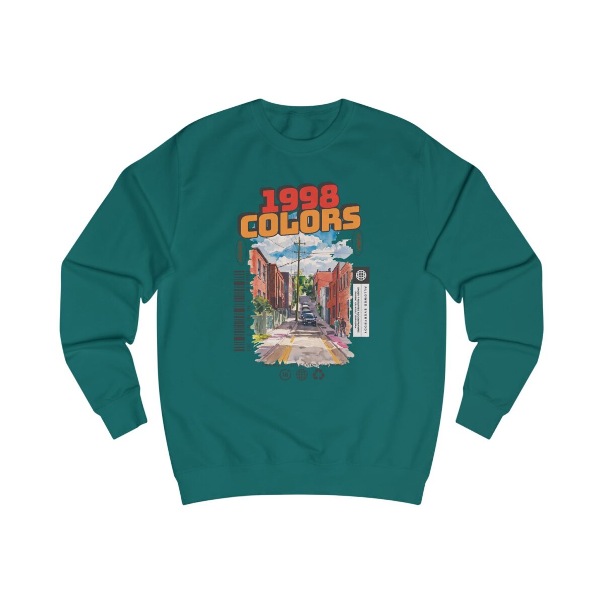 1988 colors Unisex Sweatshirt - Image 11