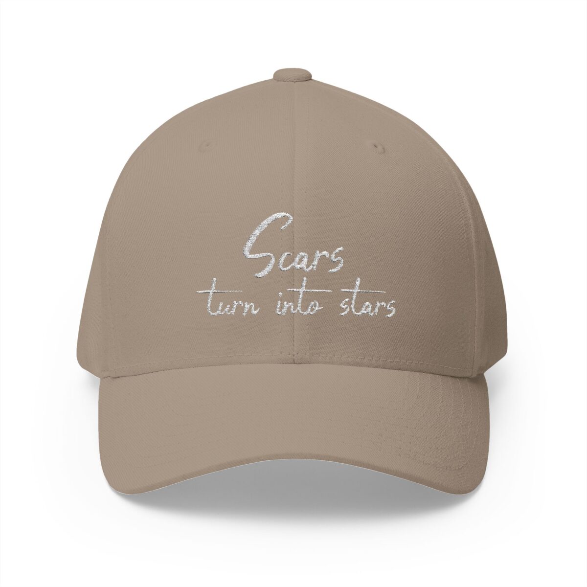 Embroidered Cap - 'Scars Turn Into Stars' Inspiring Quote - Image 9