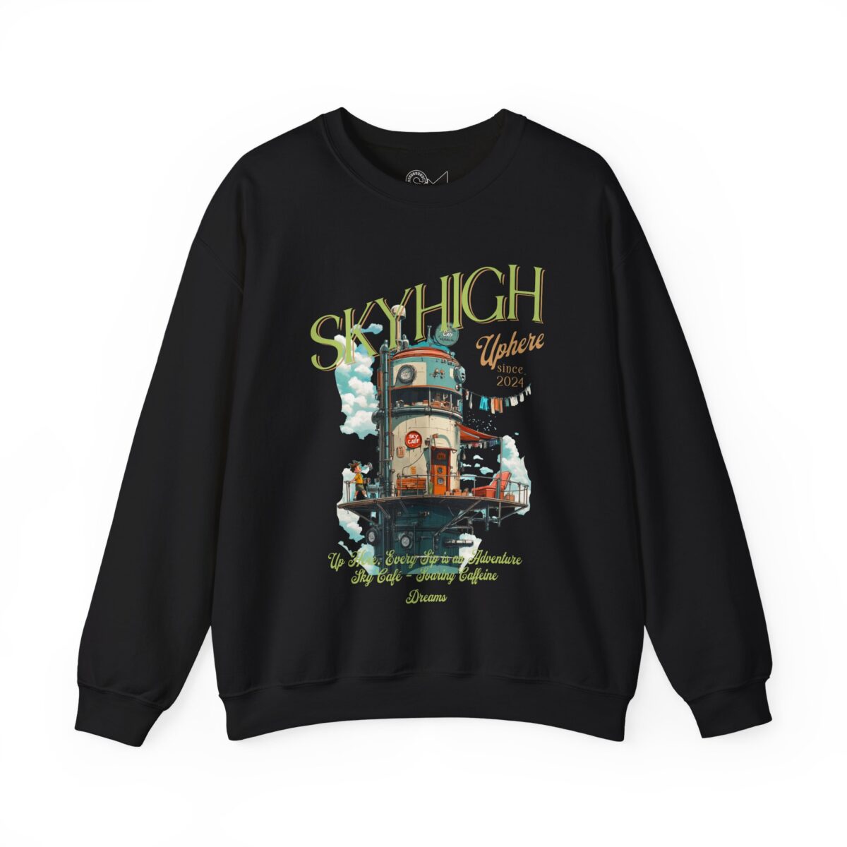 Sky high cafe Unisex Heavy Blend™ Crewneck Sweatshirt