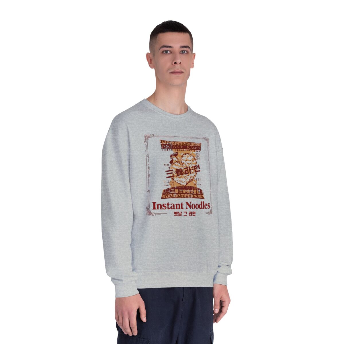 Korean first instant noodle Unisex NuBlend® Crewneck Sweatshirt - Image 15