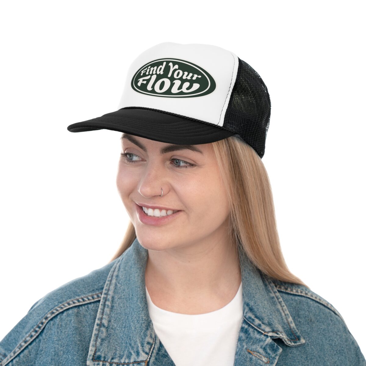 Find your flow Trucker Caps - Image 4