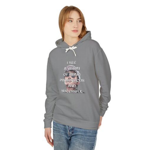 I see a vision Unisex Lightweight Hooded Sweatshirt - Image 11