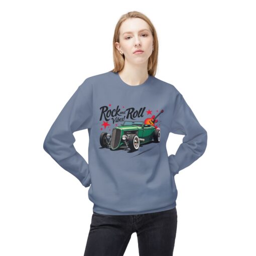 Rock & Roll Vibes Unisex Midweight Softstyle Fleece Crewneck Sweatshirt - Image 27