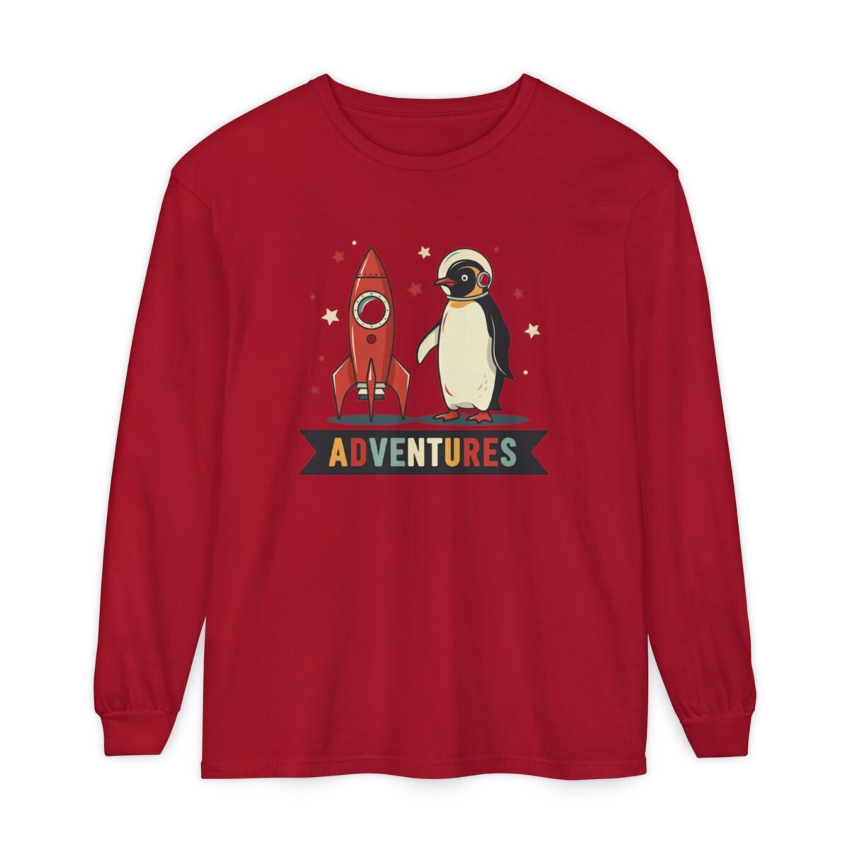 Adventures Unisex Garment-dyed Long Sleeve T-Shirt - Image 33