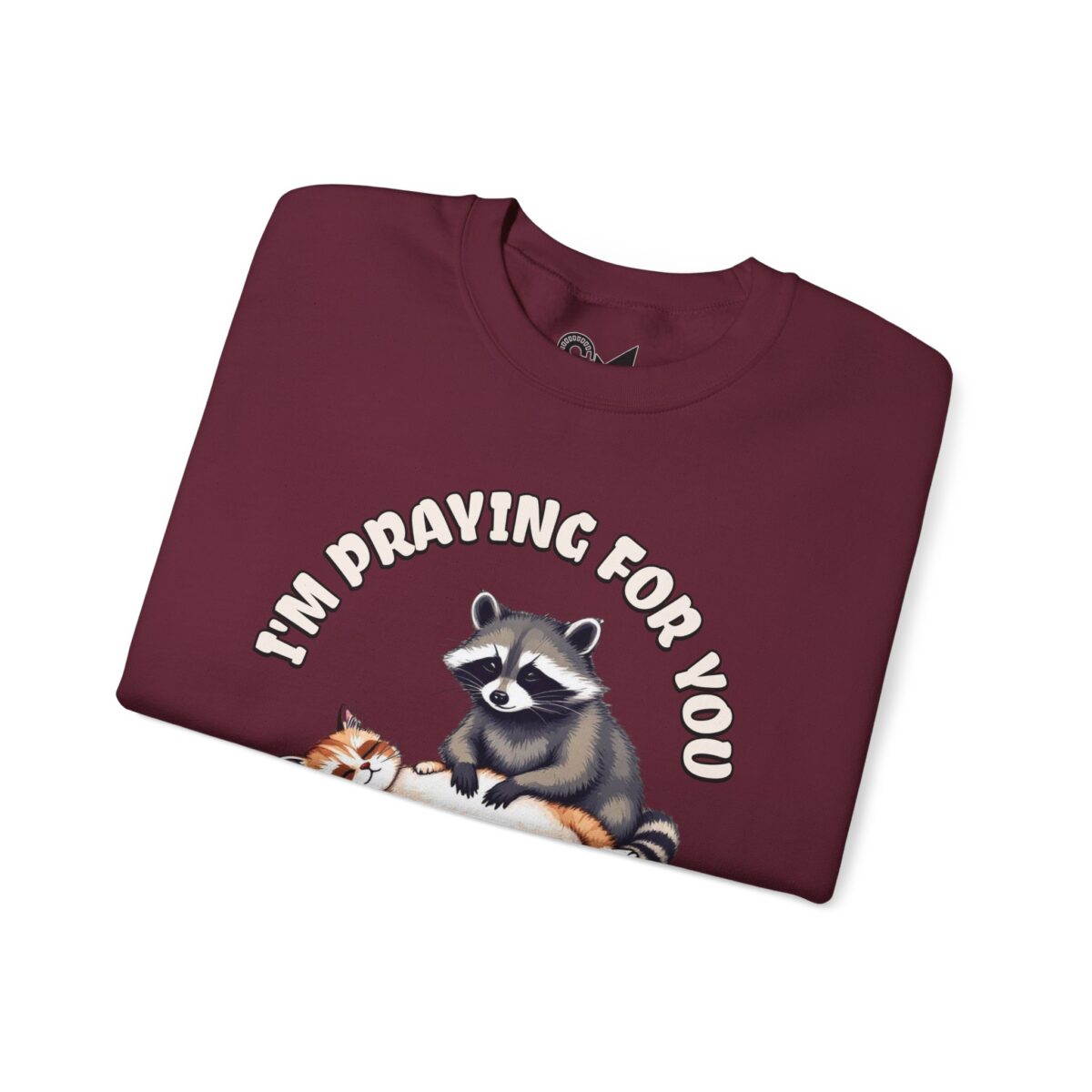 I'm praying for yo Unisex Heavy Blend™ Crewneck Sweatshirt - Image 15