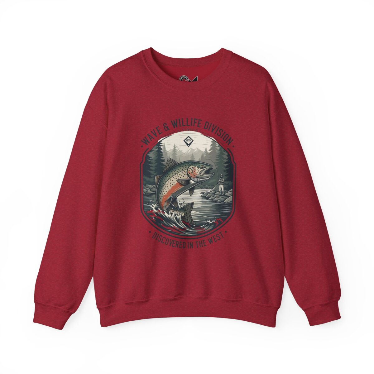 Discovered in the west Unisex Heavy Blend™ Crewneck Sweatshirt - Image 33