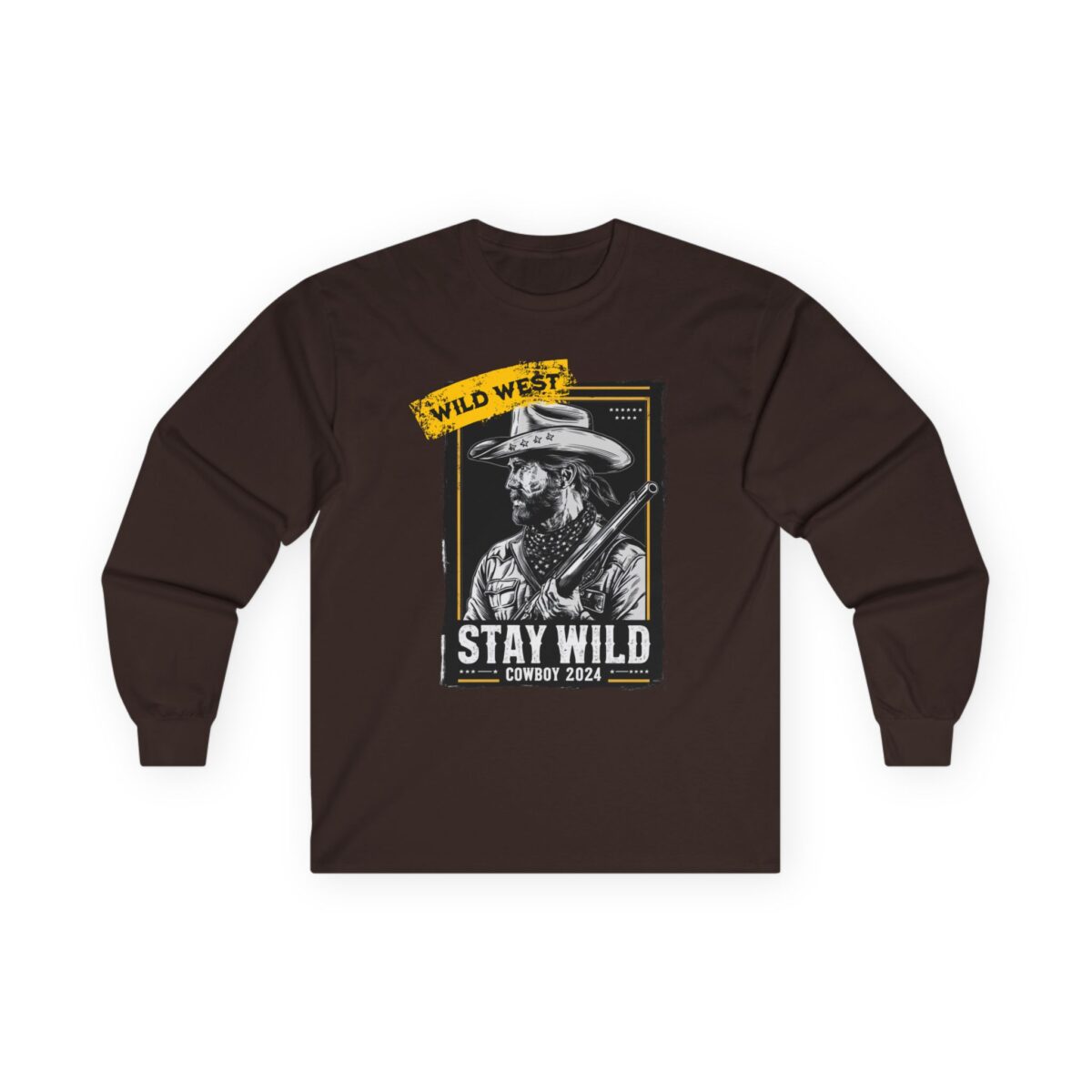 Stay Wild Unisex Ultra Cotton Long Sleeve Tee - Image 13