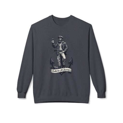 Crafted for all journeys Unisex Midweight Softstyle Fleece Crewneck Sweatshirt - Image 17