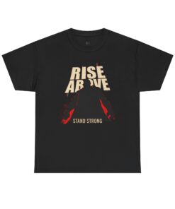Rise above Unisex Heavy Cotton Tee